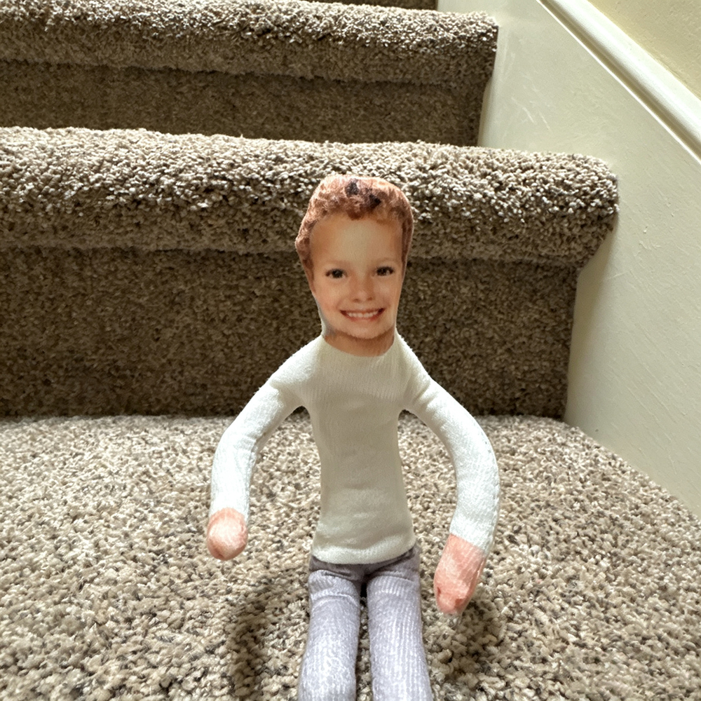 Personalized Mini Me Doll with Poseable Body | CWToy198