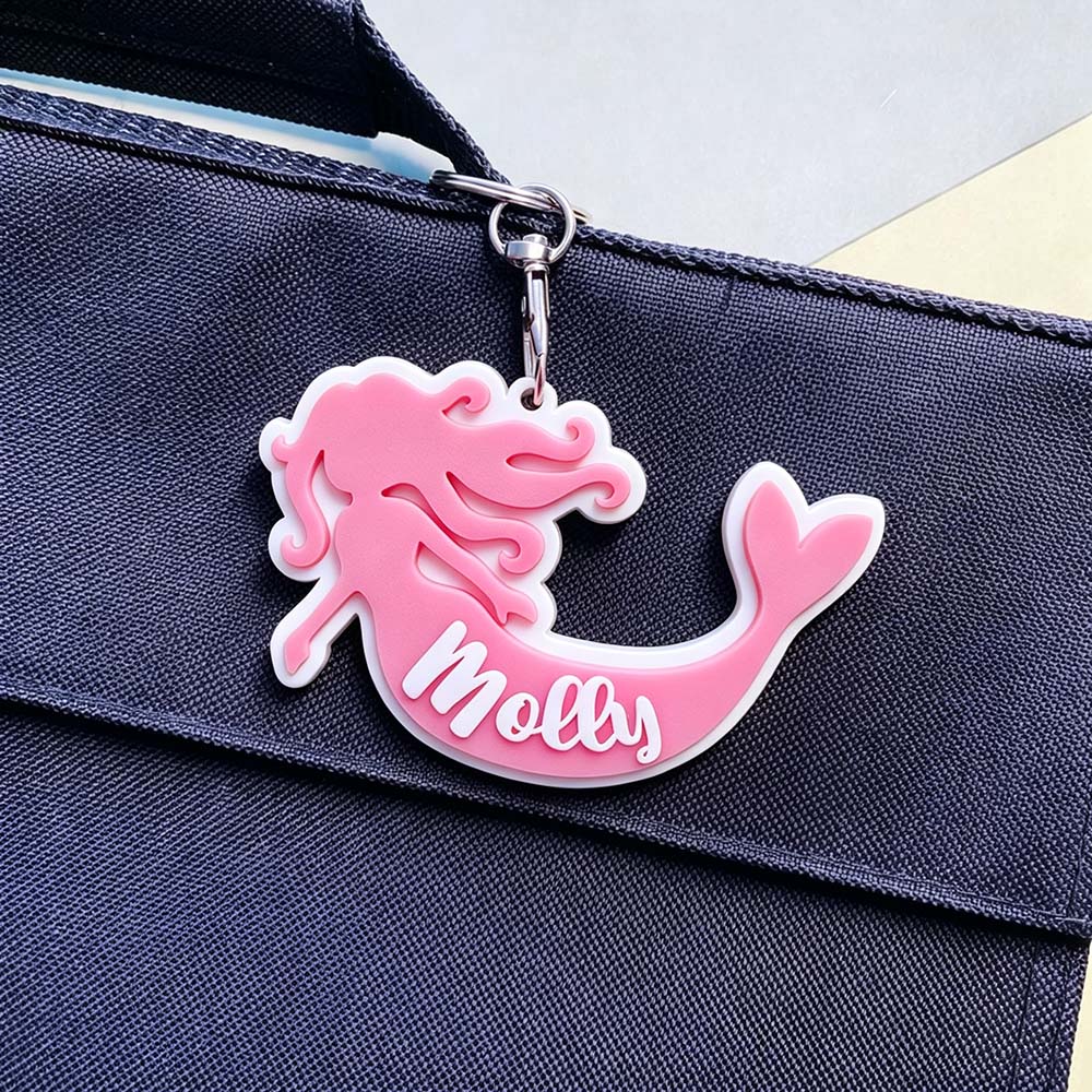 Personalized 3D Printed Backpack Name Tag | CWGift94