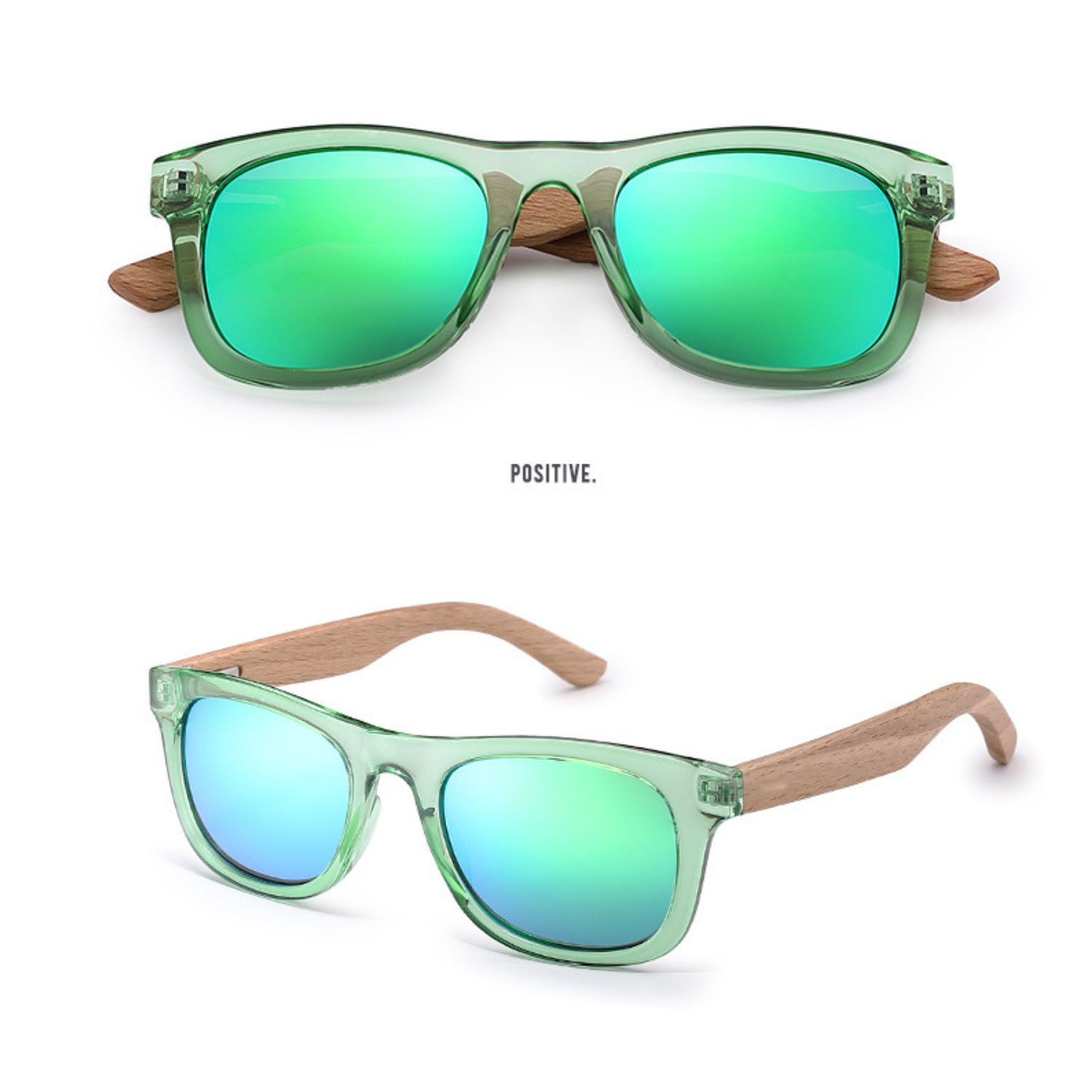 Personalized Kid Sunglasses with Wood Box | CWBeach110