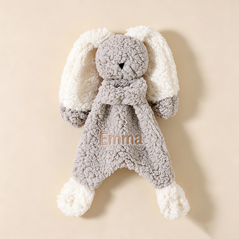 Personalized Kid's Lovely Soft Lambswool Baby Comfort Toy | CWToy190