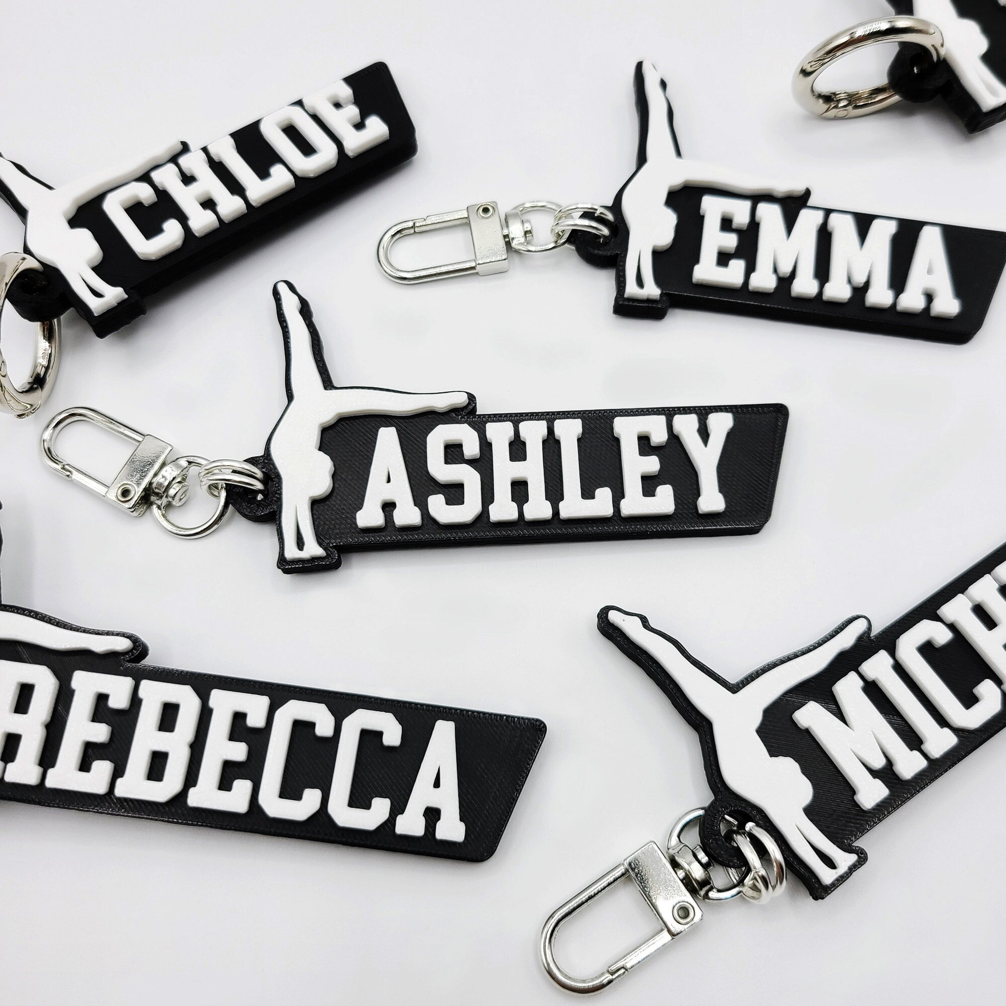Personalized 3D Printed Name Keychains Tag | CWGift55