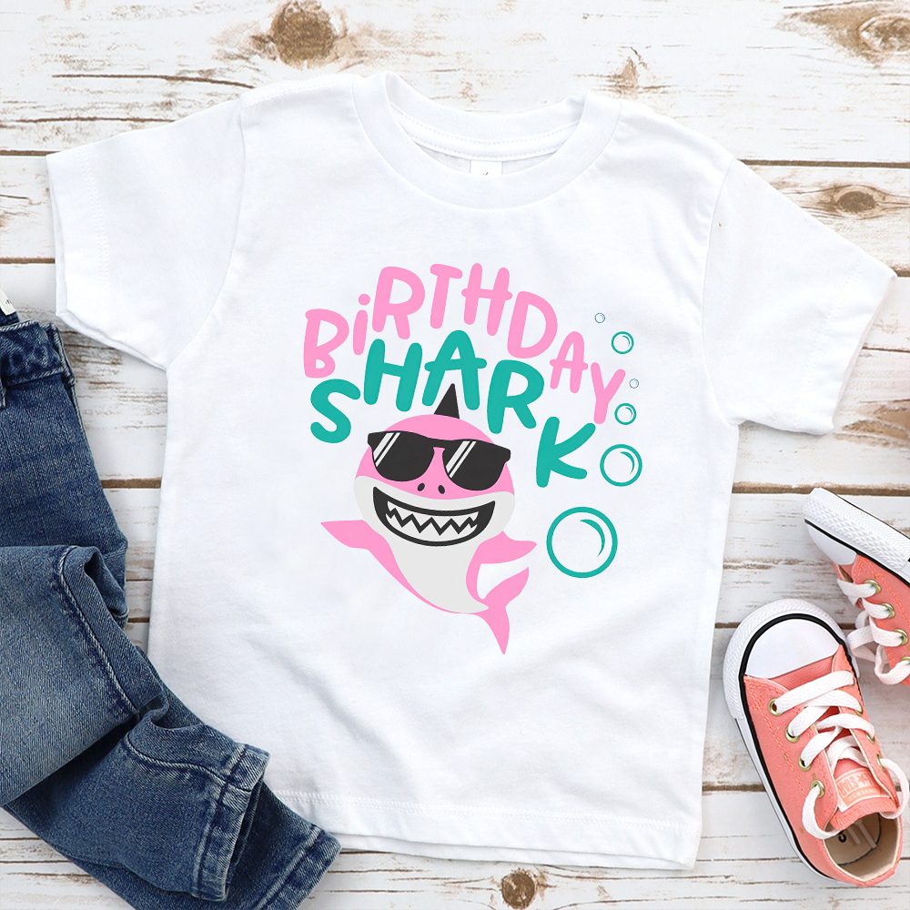 Personalized Shark Birthday T-Shirt | inBirth31