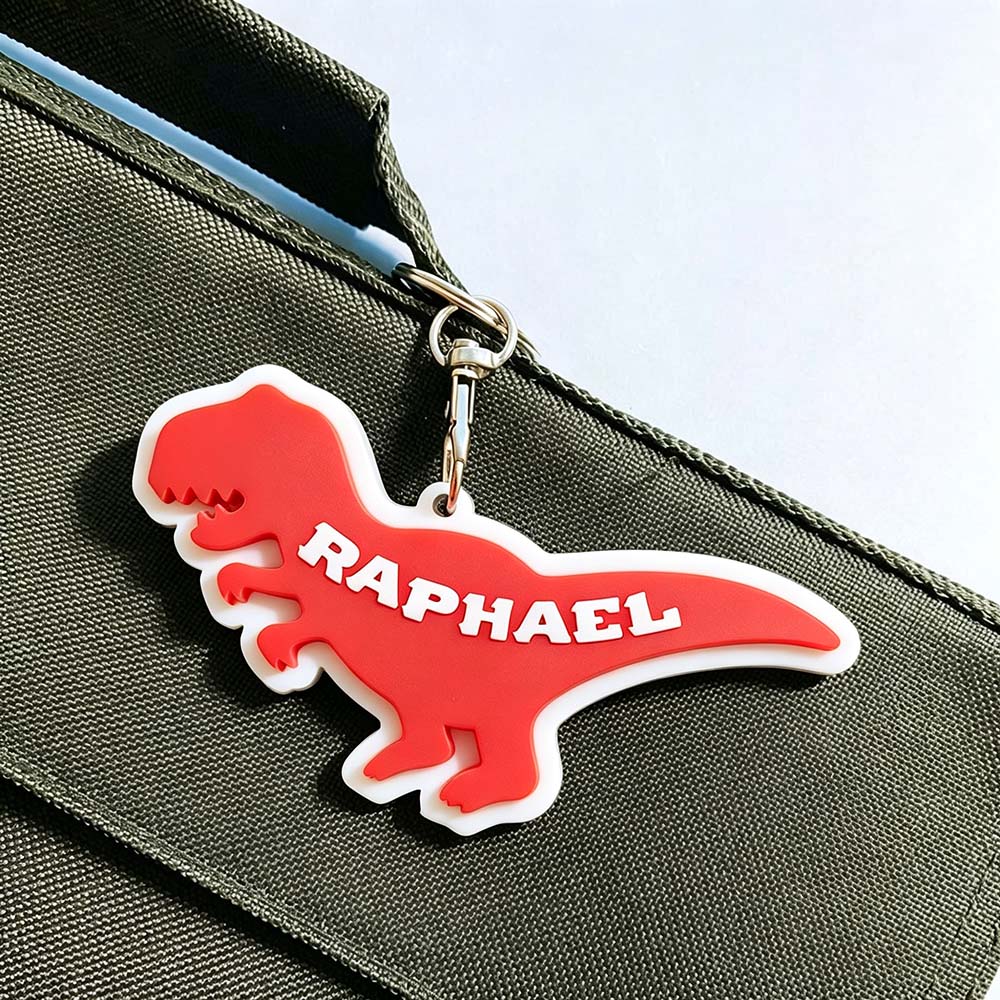 Personalized 3D Printed Backpack Name Tag | CWGift94