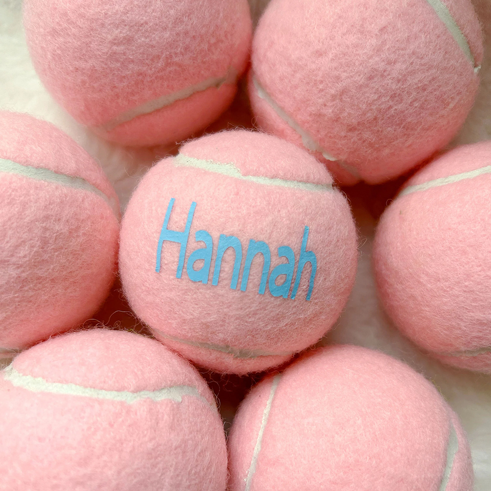 Personalized Pet Tennis Ball Toy | BKPet137