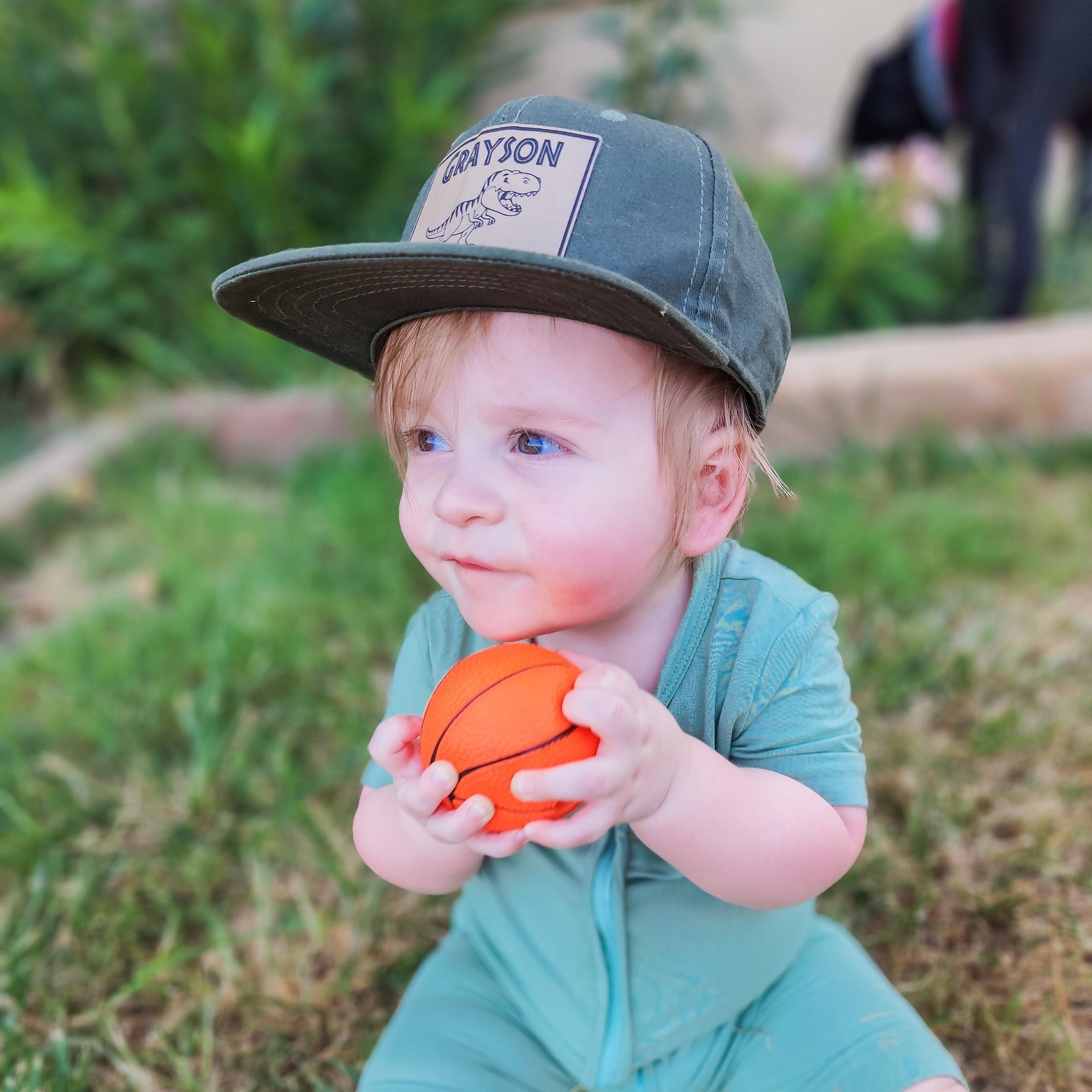 Personalized Leather Patch Tractor Hat for Comfort & Unique | CWBeach56