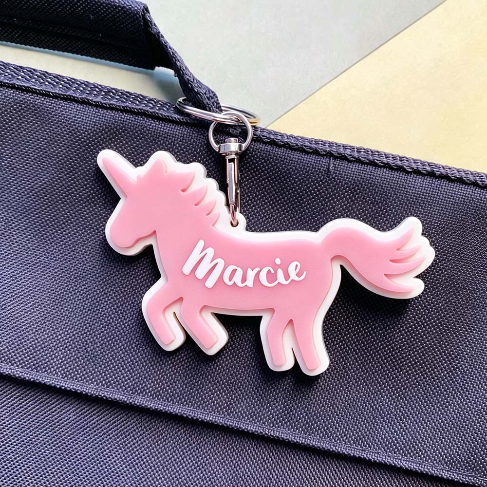 Personalized 3D Printed Backpack Name Tag | CWGift94