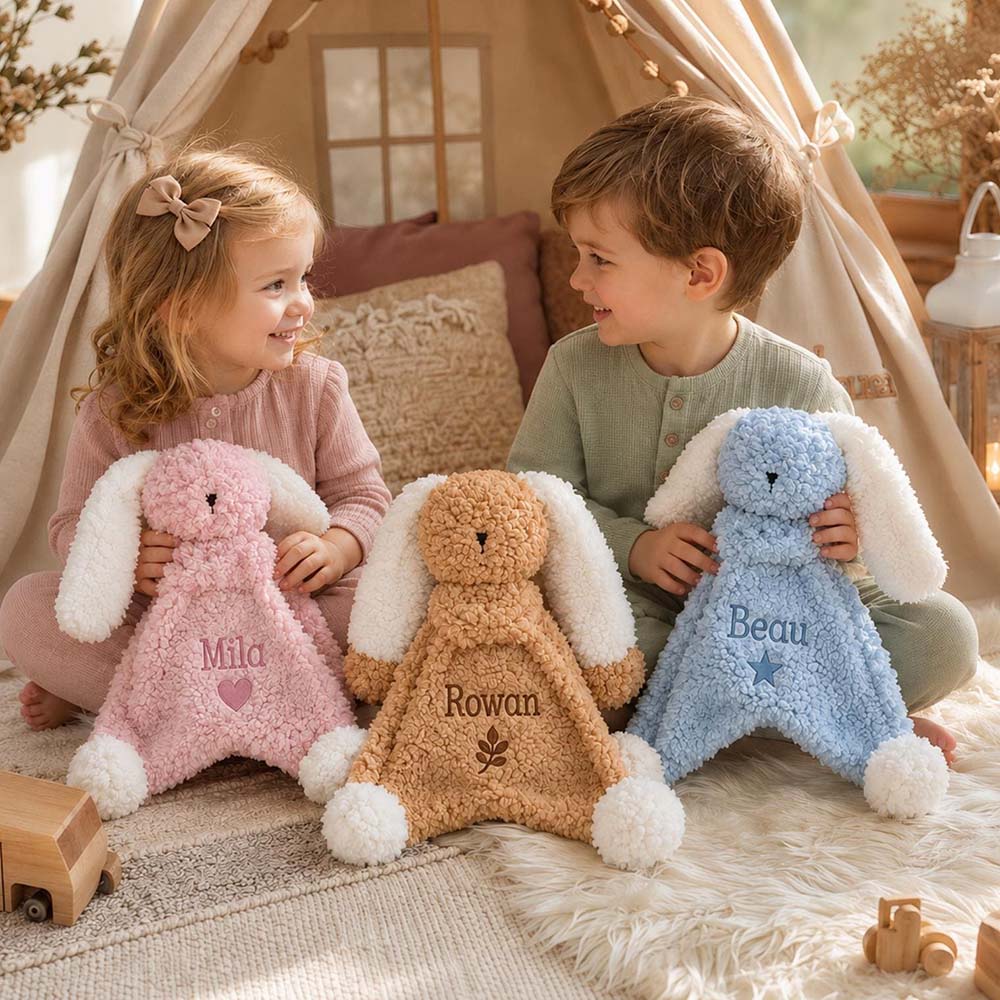 Personalized Lovely Soft Lambswool Baby Comfort Toy | CWToy190