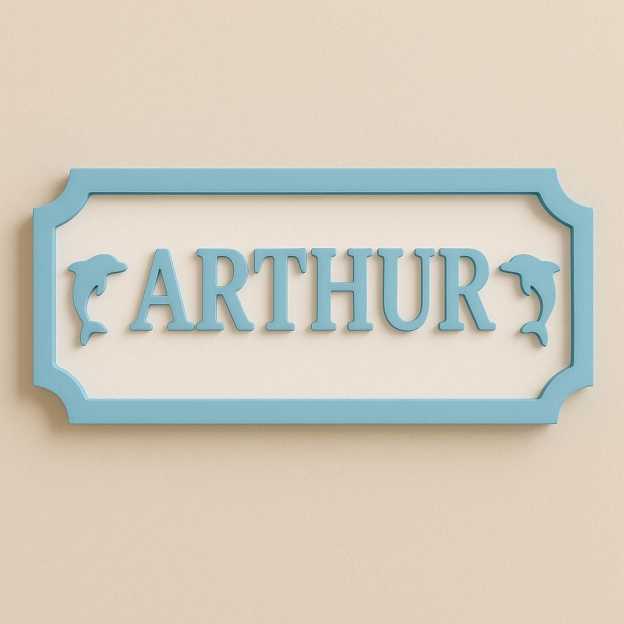 Personalized Kid's Bedroom Decoration Door Sign | CWBaby391