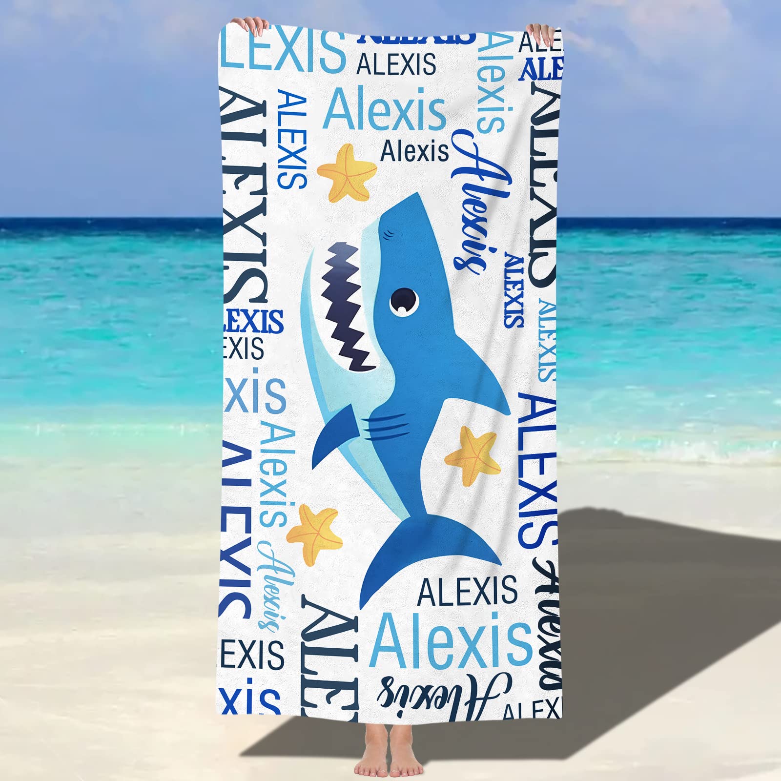 Personalized Lovely Kid Towel for Summer & Beach | CWTowel74