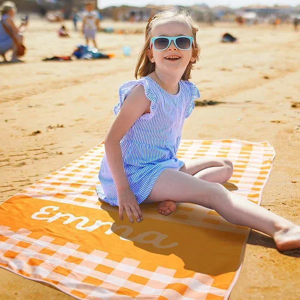 Personalized Lovely Kid Towel for Summer & Beach | CWTowel156