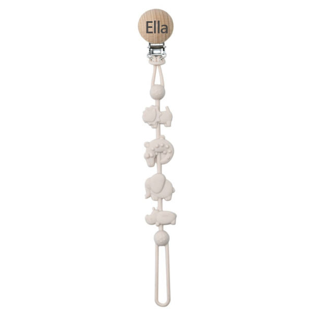 Personalized Baby Pacifier Silicone Chewable Clip | CWToy155
