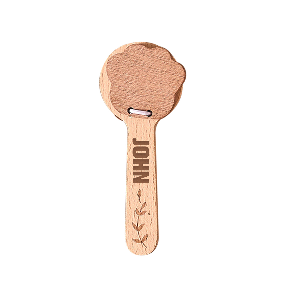 Personalized Wooden Baby Montessori Music Toy | CWToy175