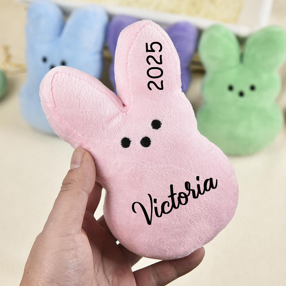 Personalized Easter Bunny Plush Toy | CWEaster42