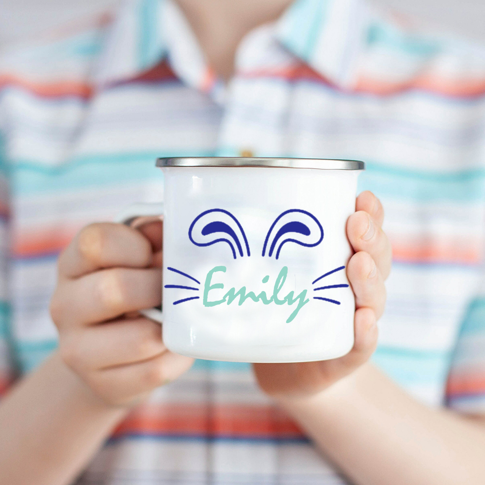 Personalised 12oz Happy Easter Mugs for Kids  | KidMug39