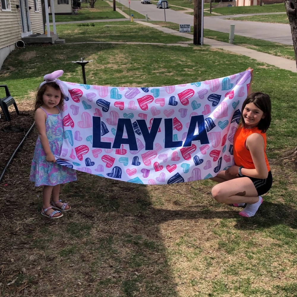 Personalized Lovely Kid Towel for Summer & Beach | CWTowel157