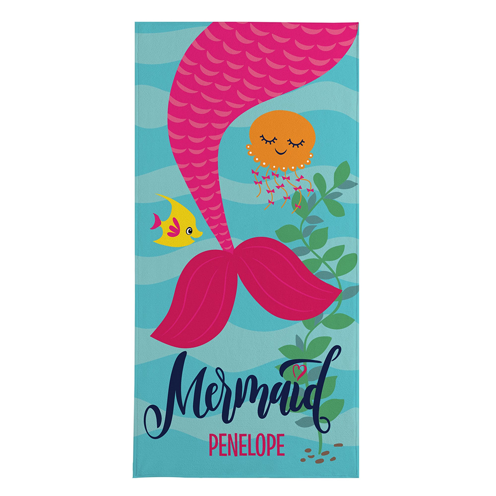 Personalized Lovely Kid Towel for Summer & Beach | CWTowel158