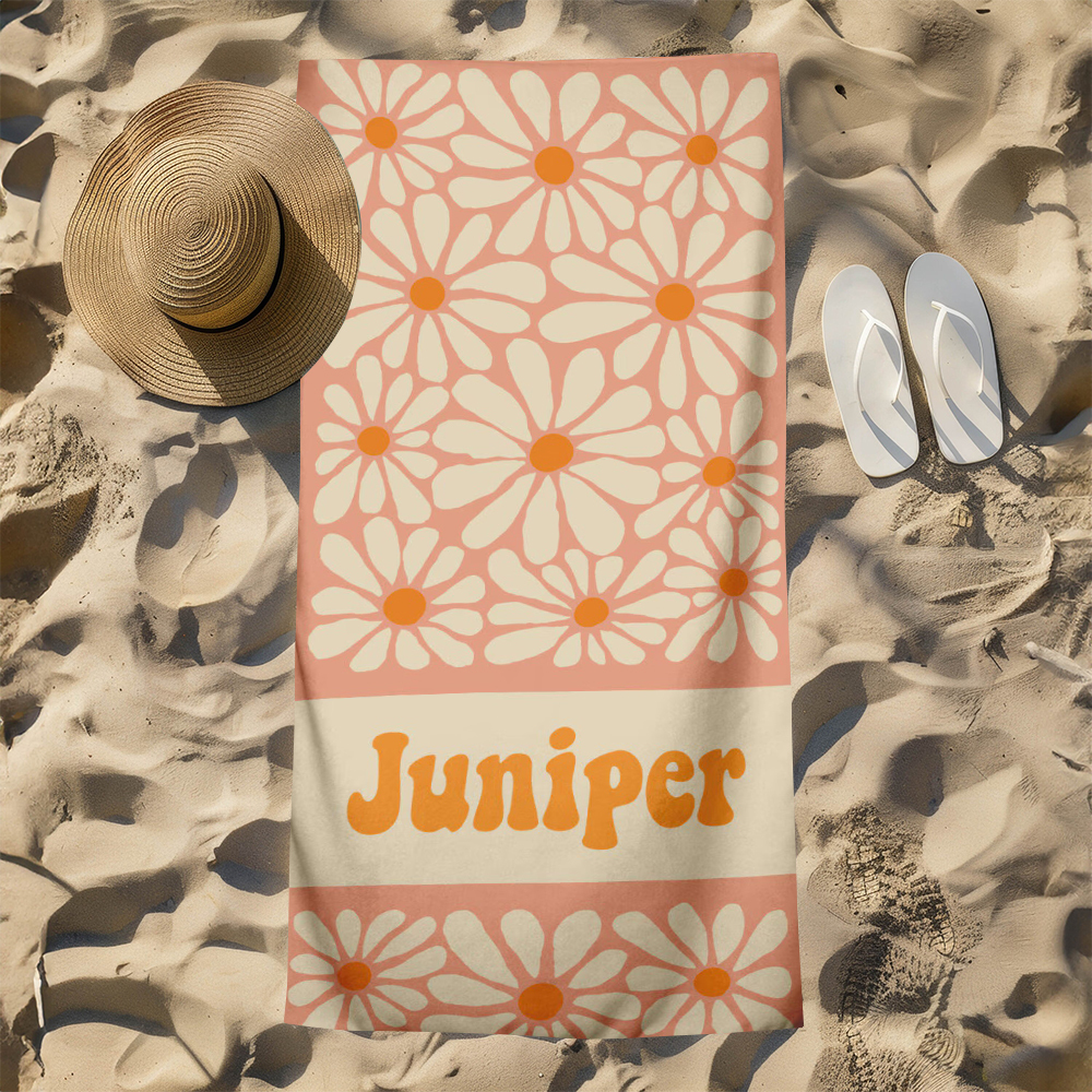 Personalized Lovely Kid Towel for Summer & Beach | CWTowel161