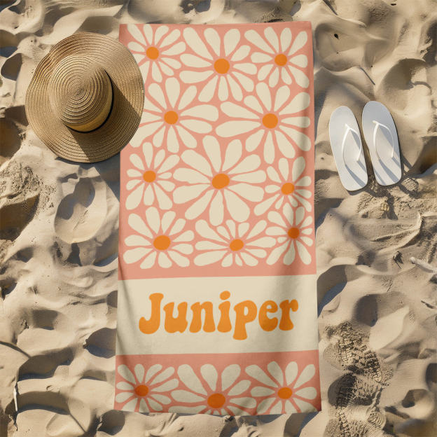 Personalized Lovely Kid Towel for Summer & Beach | CWTowel161