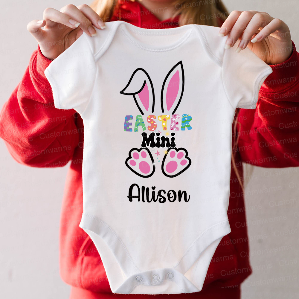 Personalized Family Happy Easter Matching Shirt | CWEaster55