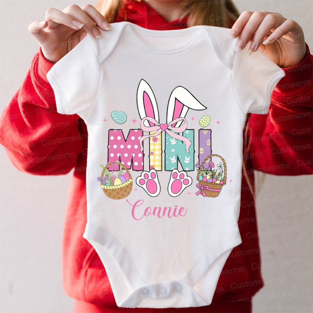 Personalized Family Happy Easter Matching Shirt | CWEaster54
