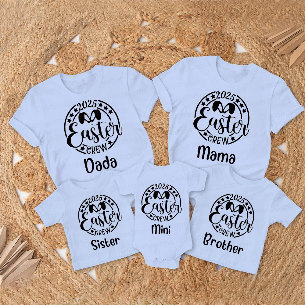 Personalized Family Happy Easter Matching Shirt | CWEaster62