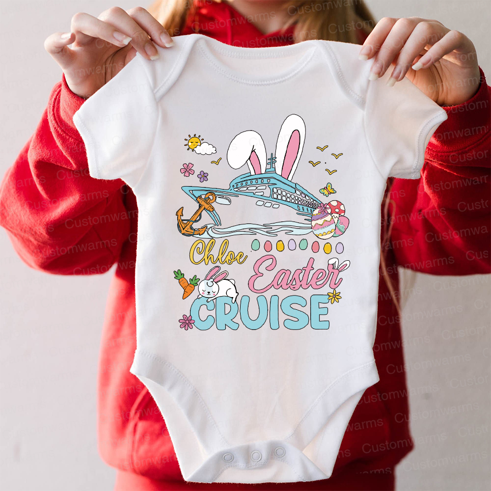 Personalized Family Happy Easter Matching Shirt | CWEaster70