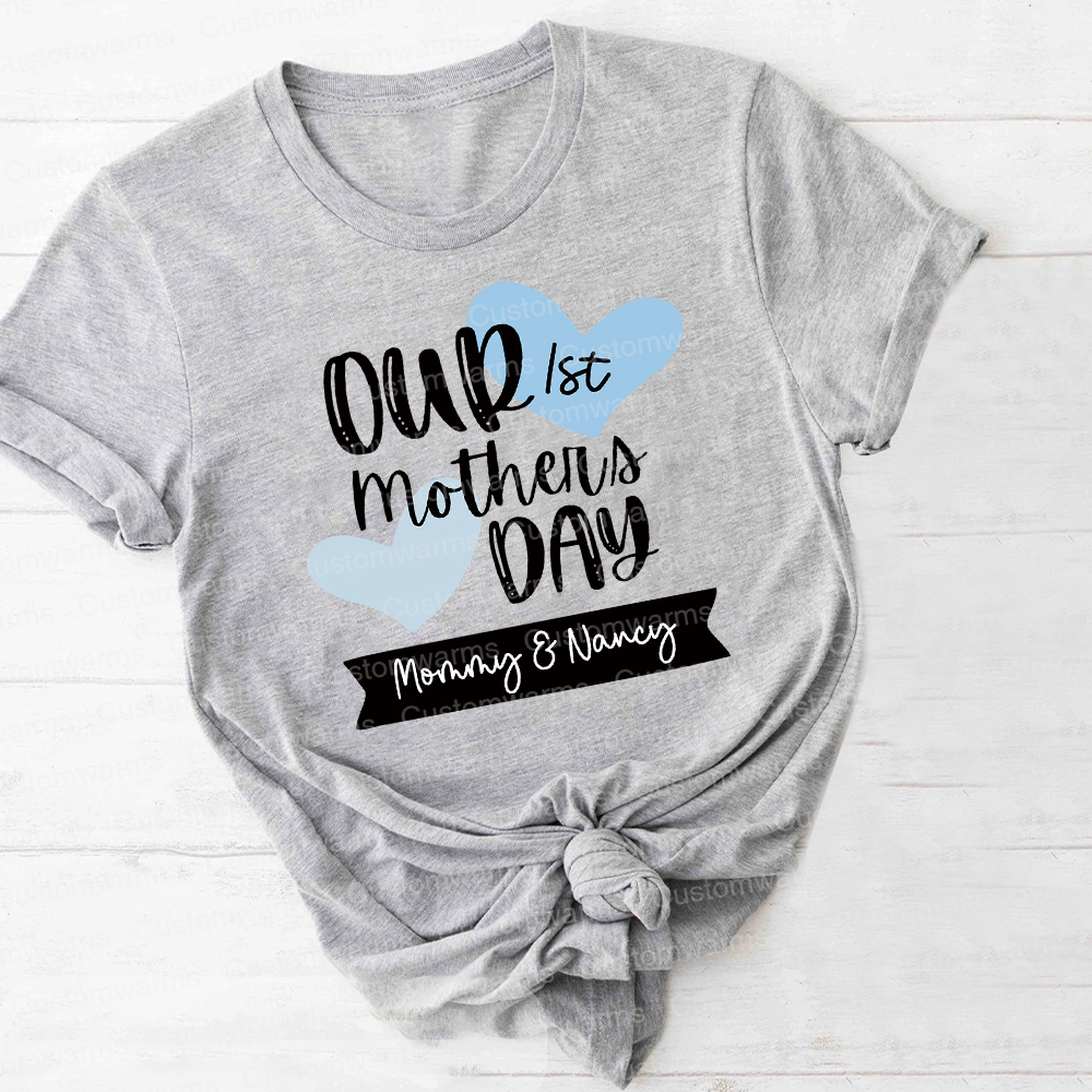 Personalized First Mother's Day Mommy and Baby Outfit | CWFamily58
