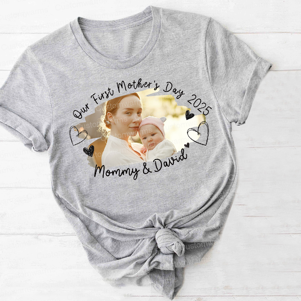 Personalized First Mother's Day Mommy and Baby Outfit | CWFamily60