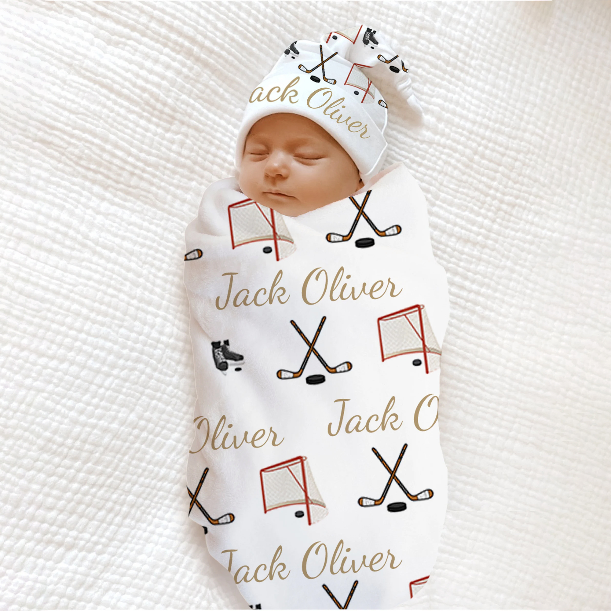 Personalized Baby Swaddle Blanket Set for Comfort & Unique | BBBlanket20