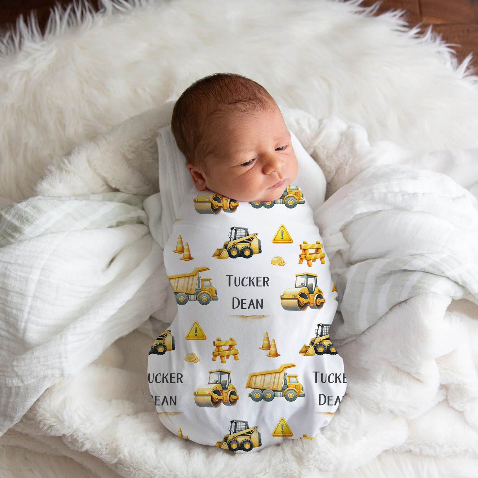 Personalized Baby Swaddle Blanket Set for Comfort & Unique | BBBlanket21