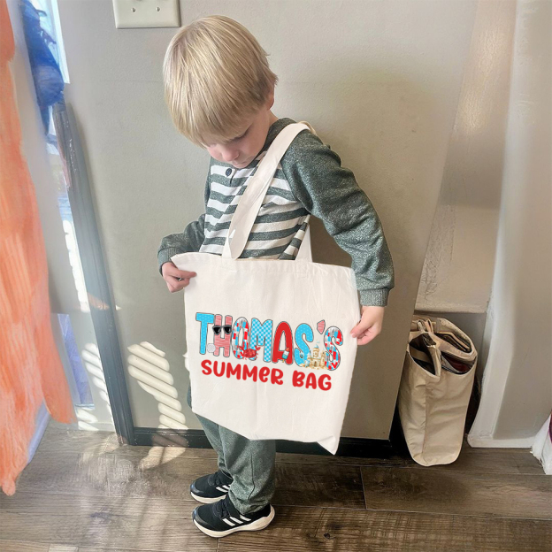 Personalized Kids Original Summer Beach Bag | CWBeach191