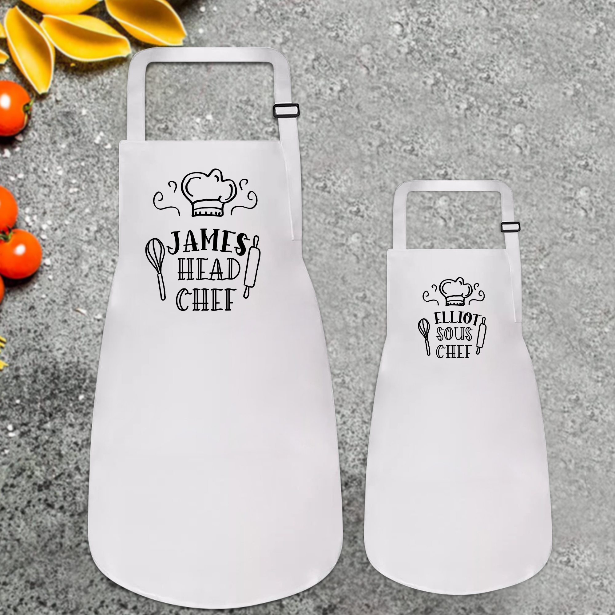 Personalised Multifunctional Waterproof Matching Family Apron | Apron29