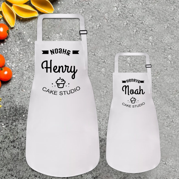 Personalised Multifunctional Waterproof Matching Family Apron | Apron30