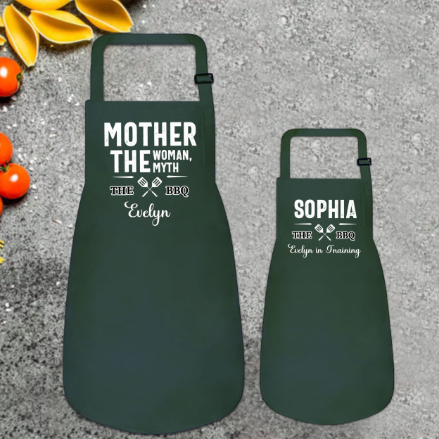 Personalised Multifunctional Waterproof Matching Family Apron | Apron3101