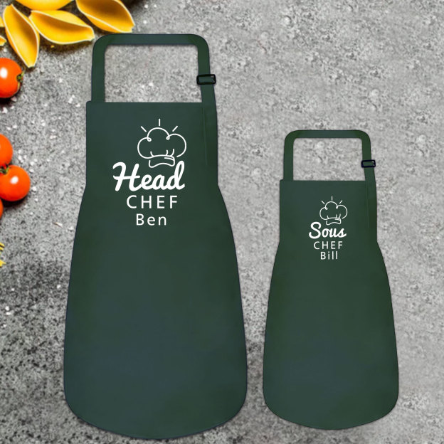 Personalised Multifunctional Waterproof Matching Family Apron | Apron32