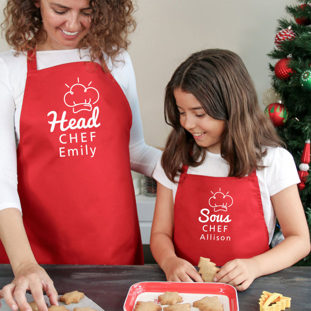 Personalised Multifunctional Waterproof Matching Family Apron | Apron3201