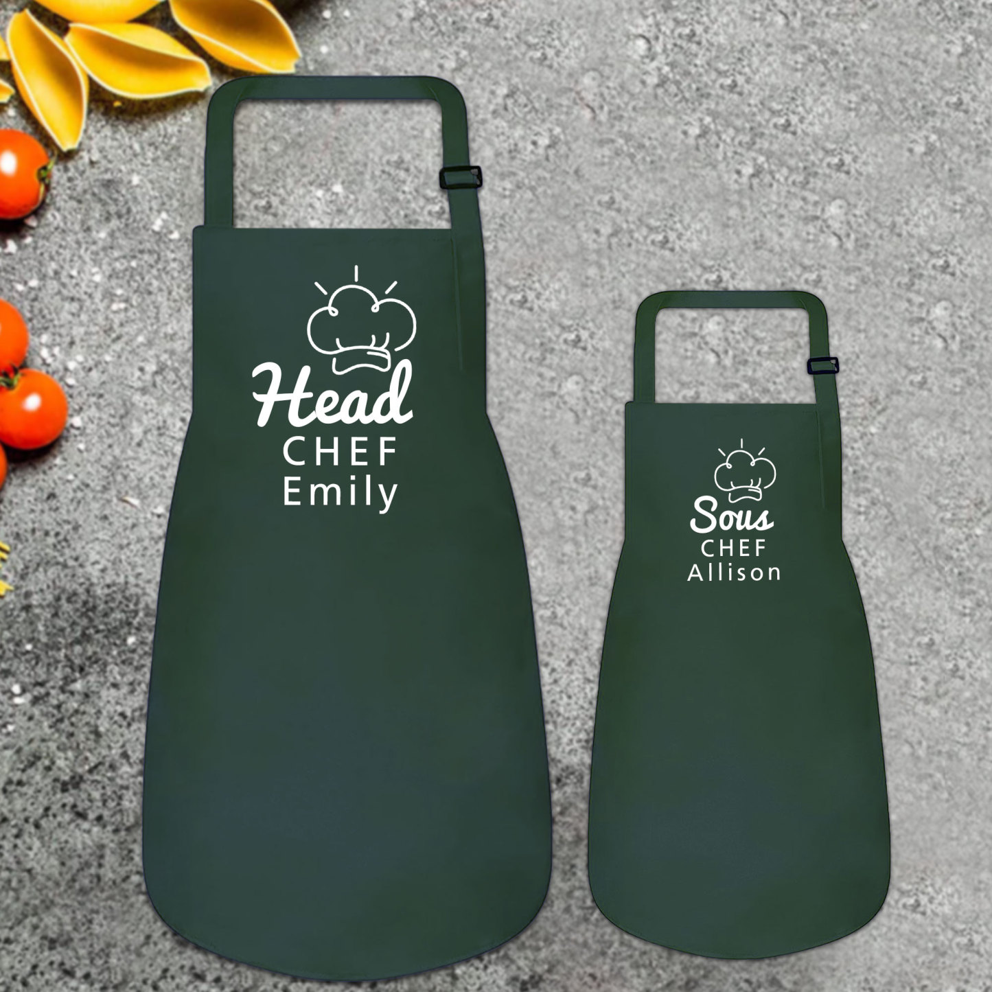 Personalised Multifunctional Waterproof Matching Family Apron | Apron3201