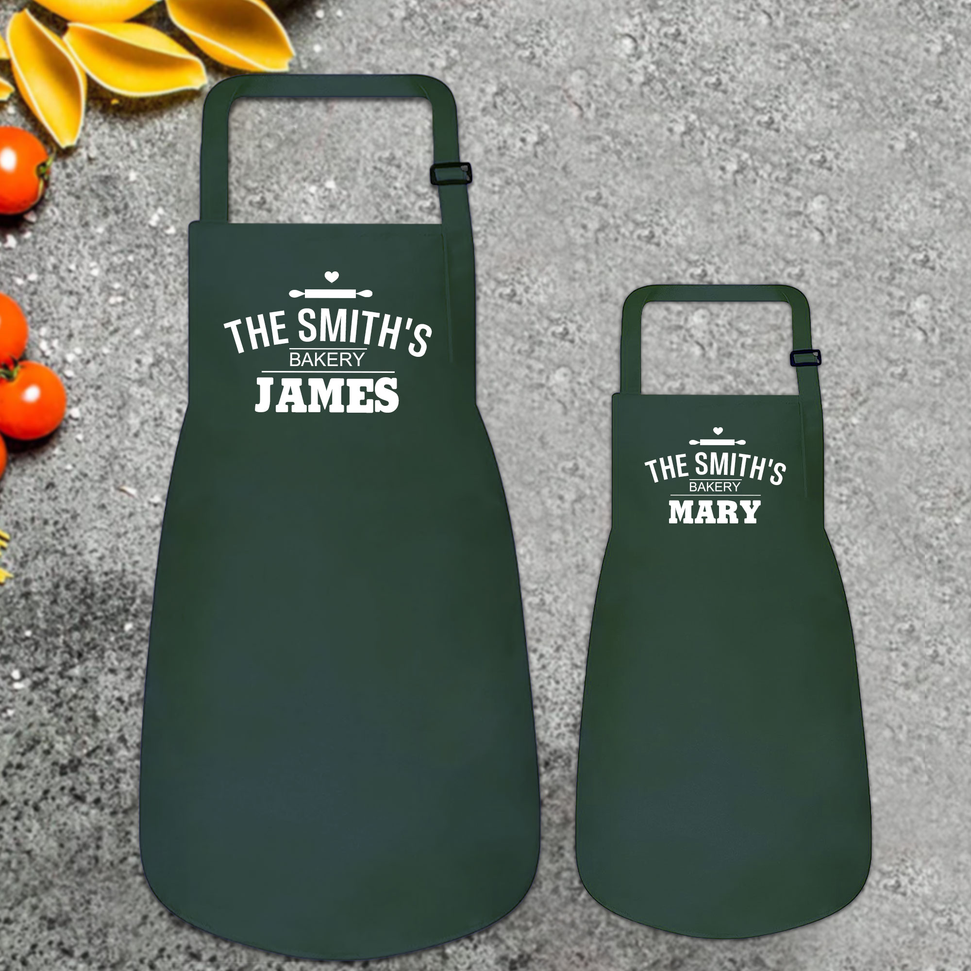 Personalised Multifunctional Waterproof Matching Family Apron | Apron33