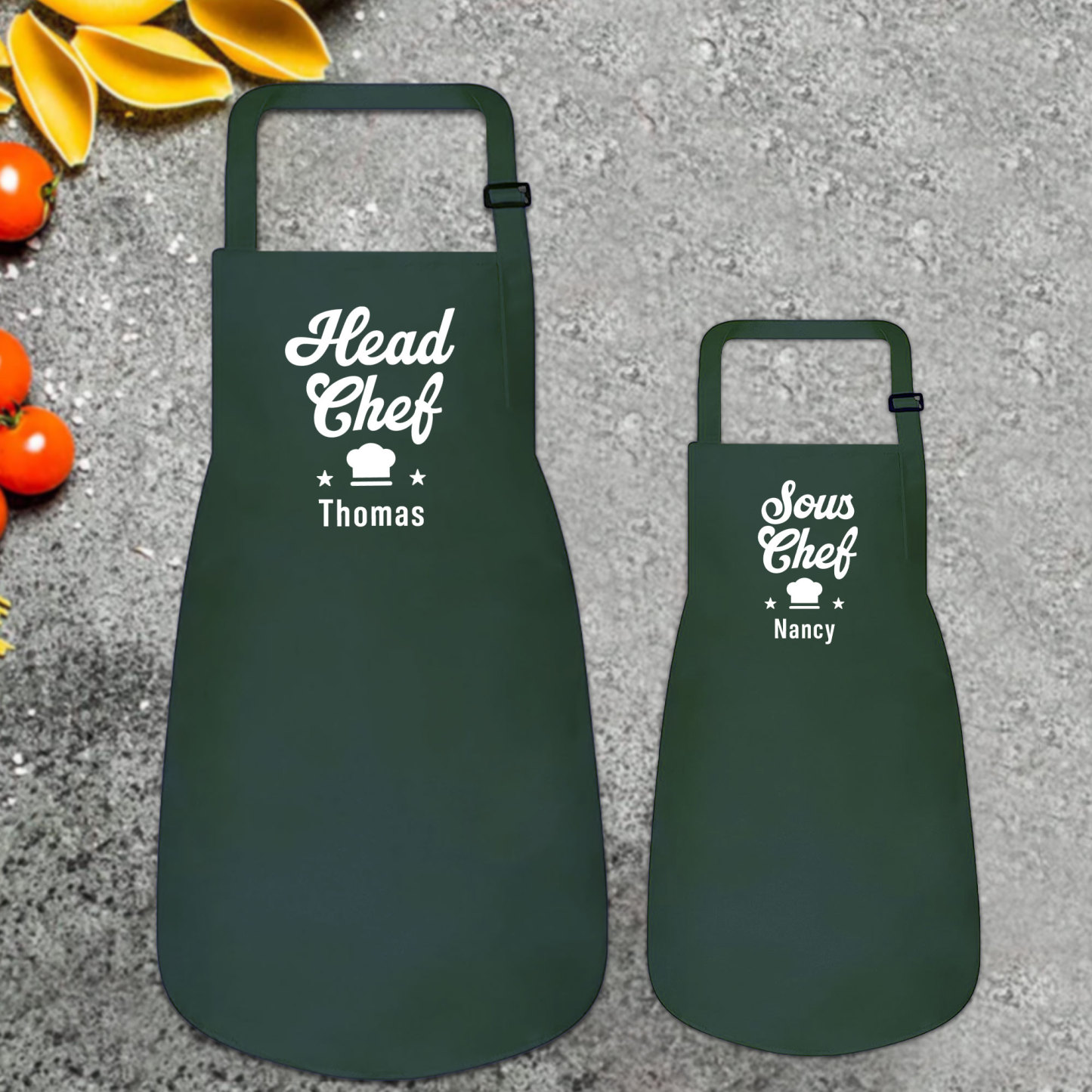 Personalised Multifunctional Waterproof Matching Family Apron | Apron34