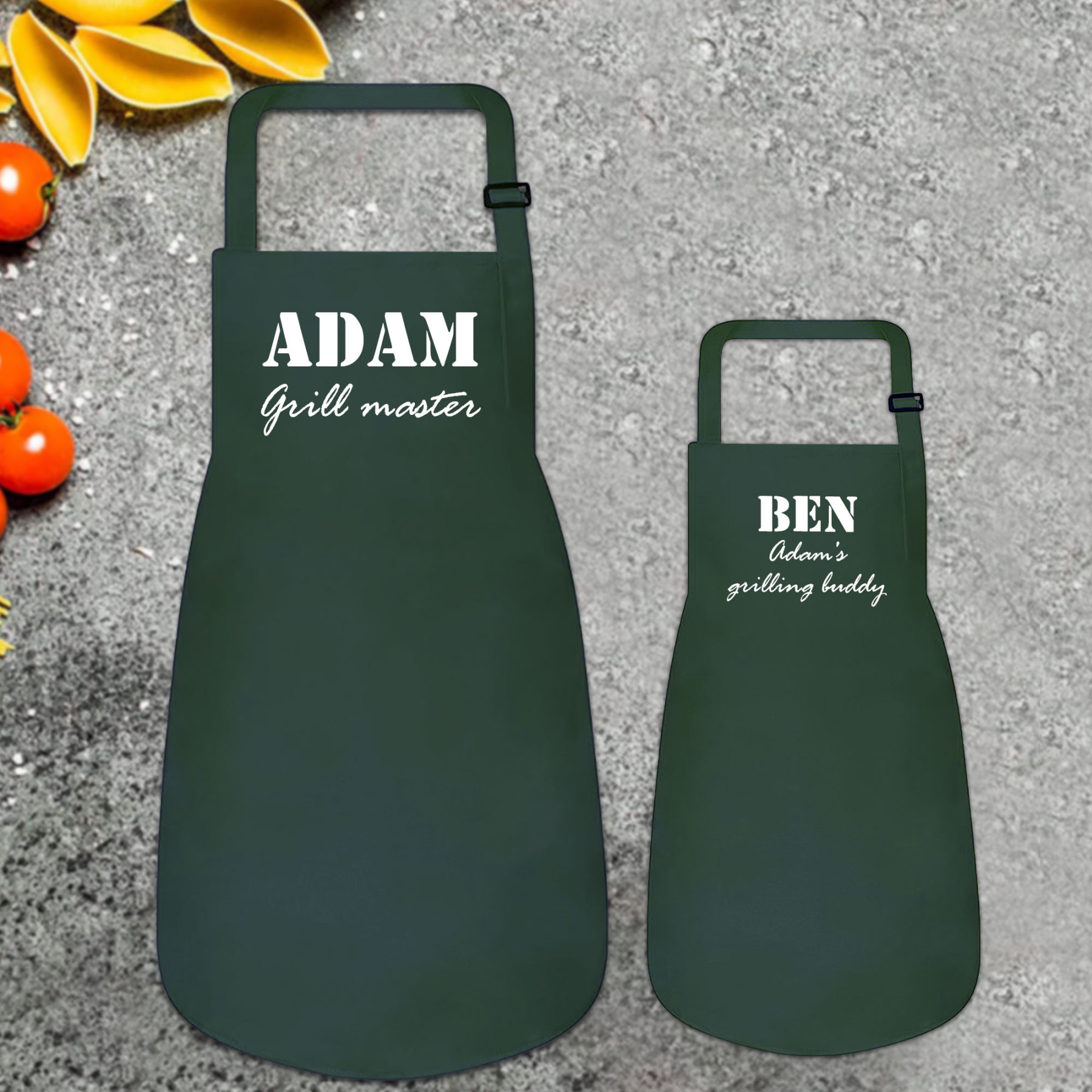 Personalised Multifunctional Waterproof Matching Family Apron | Apron35