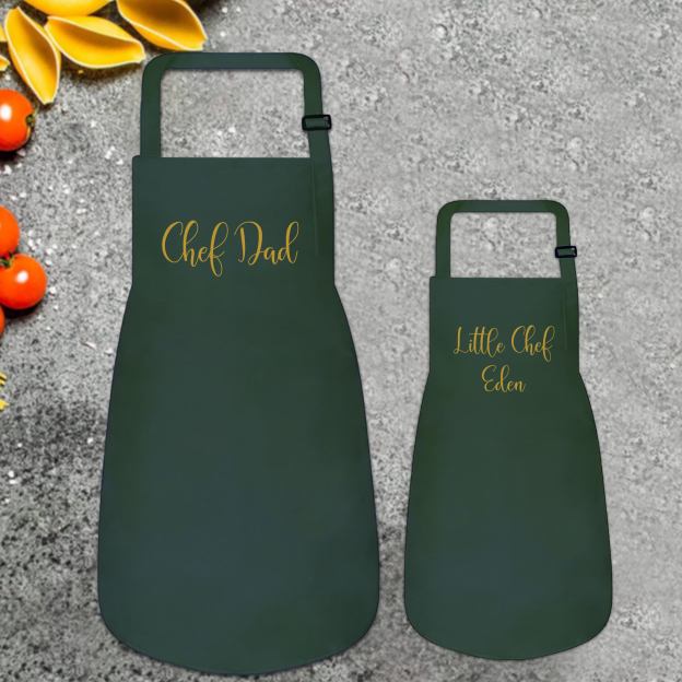 Personalised Multifunctional Waterproof Matching Family Apron | Apron39