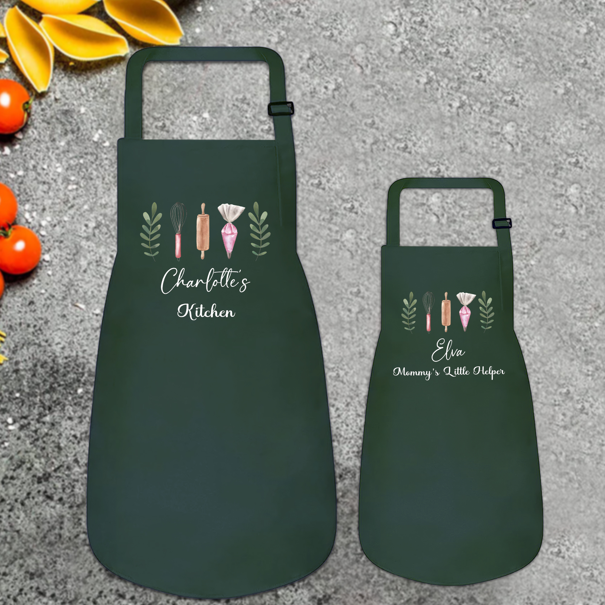 Personalised Multifunctional Waterproof Matching Family Apron | Apron40