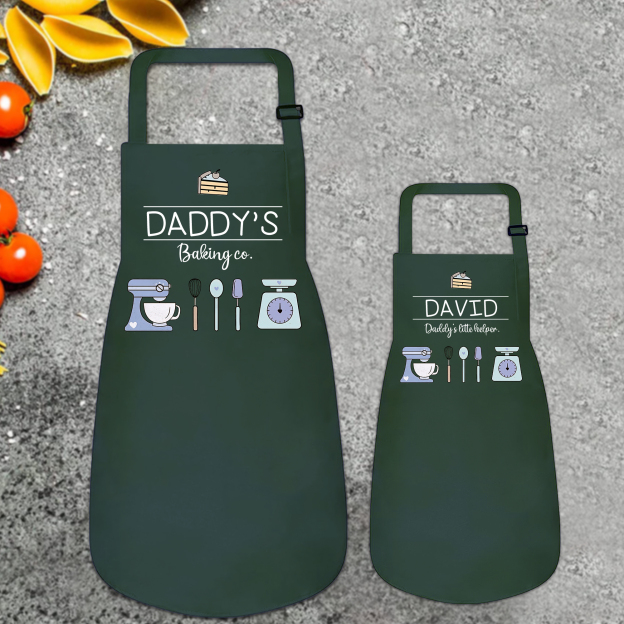 Personalised Multifunctional Waterproof Matching Family Apron | Apron43