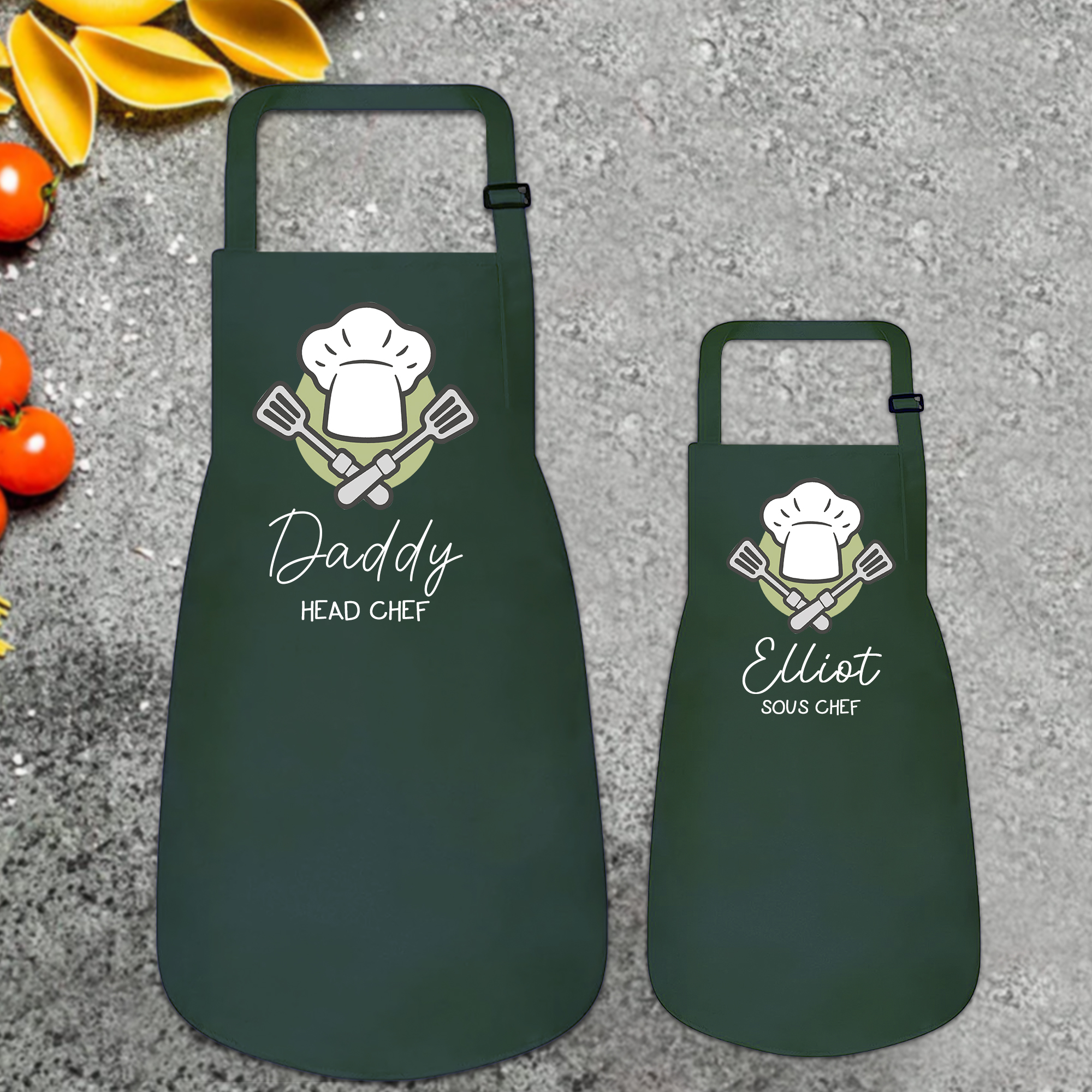Personalised Multifunctional Waterproof Matching Family Apron | Apron45