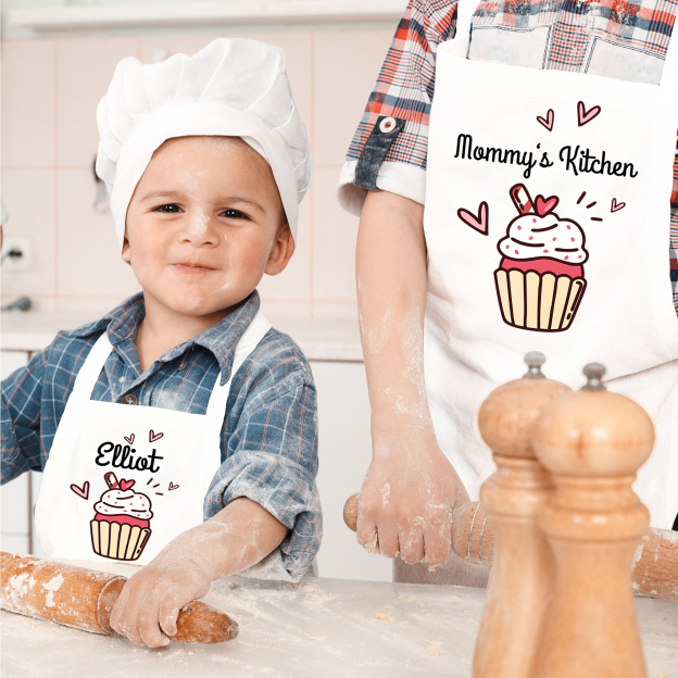 Personalised Multifunctional Waterproof Matching Family Apron | Apron46