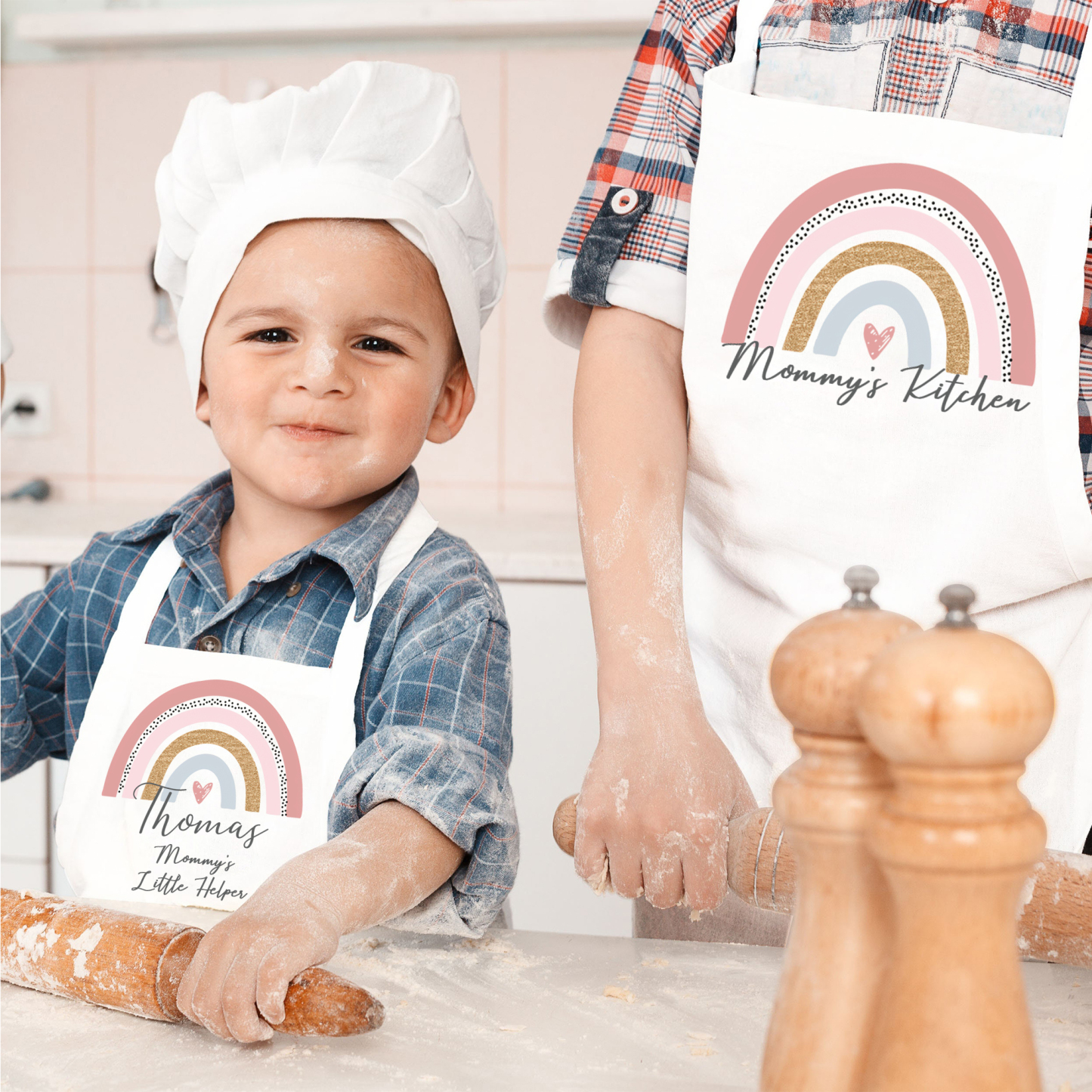 Personalised Multifunctional Waterproof Matching Family Apron | Apron47