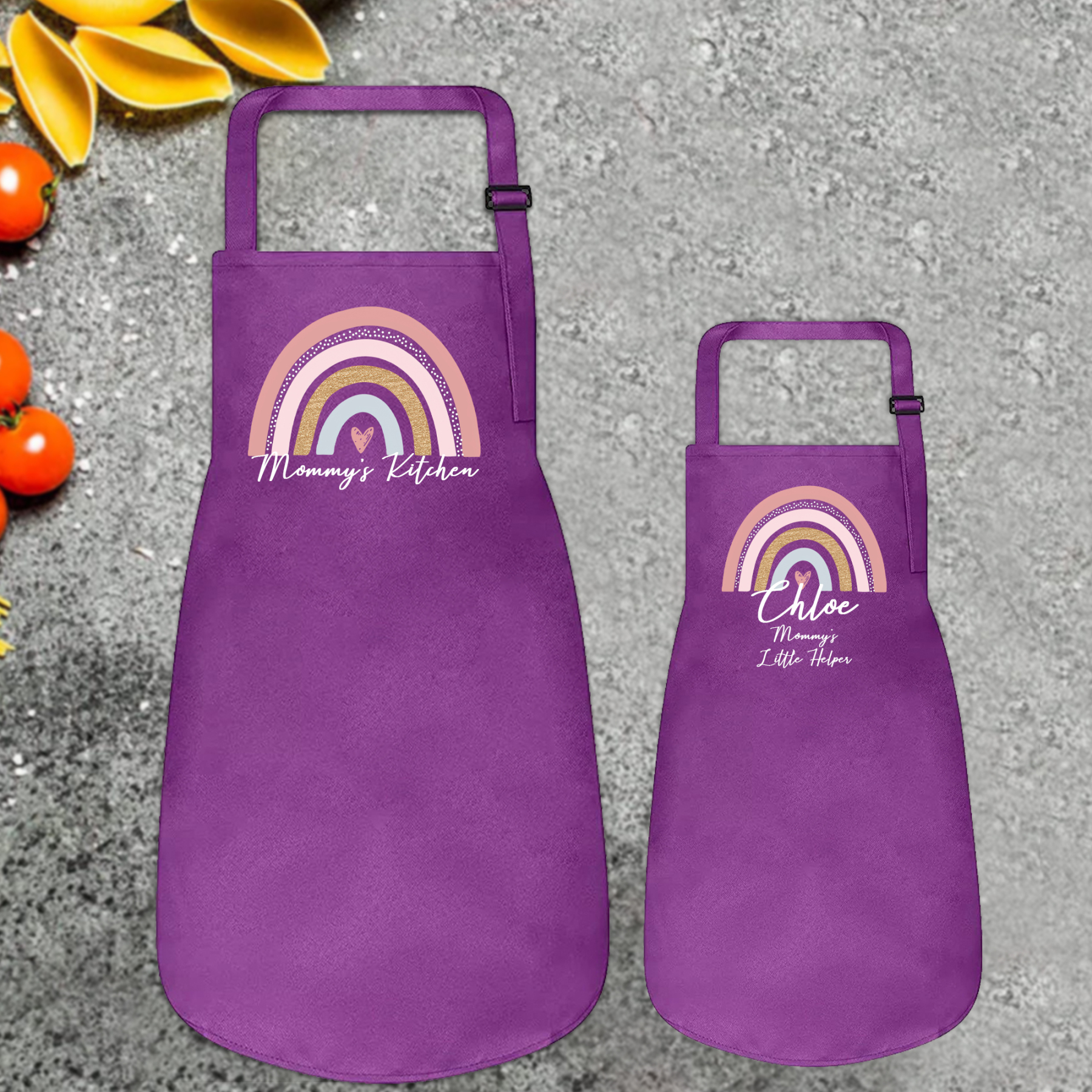 Personalised Multifunctional Waterproof Matching Family Apron | Apron47