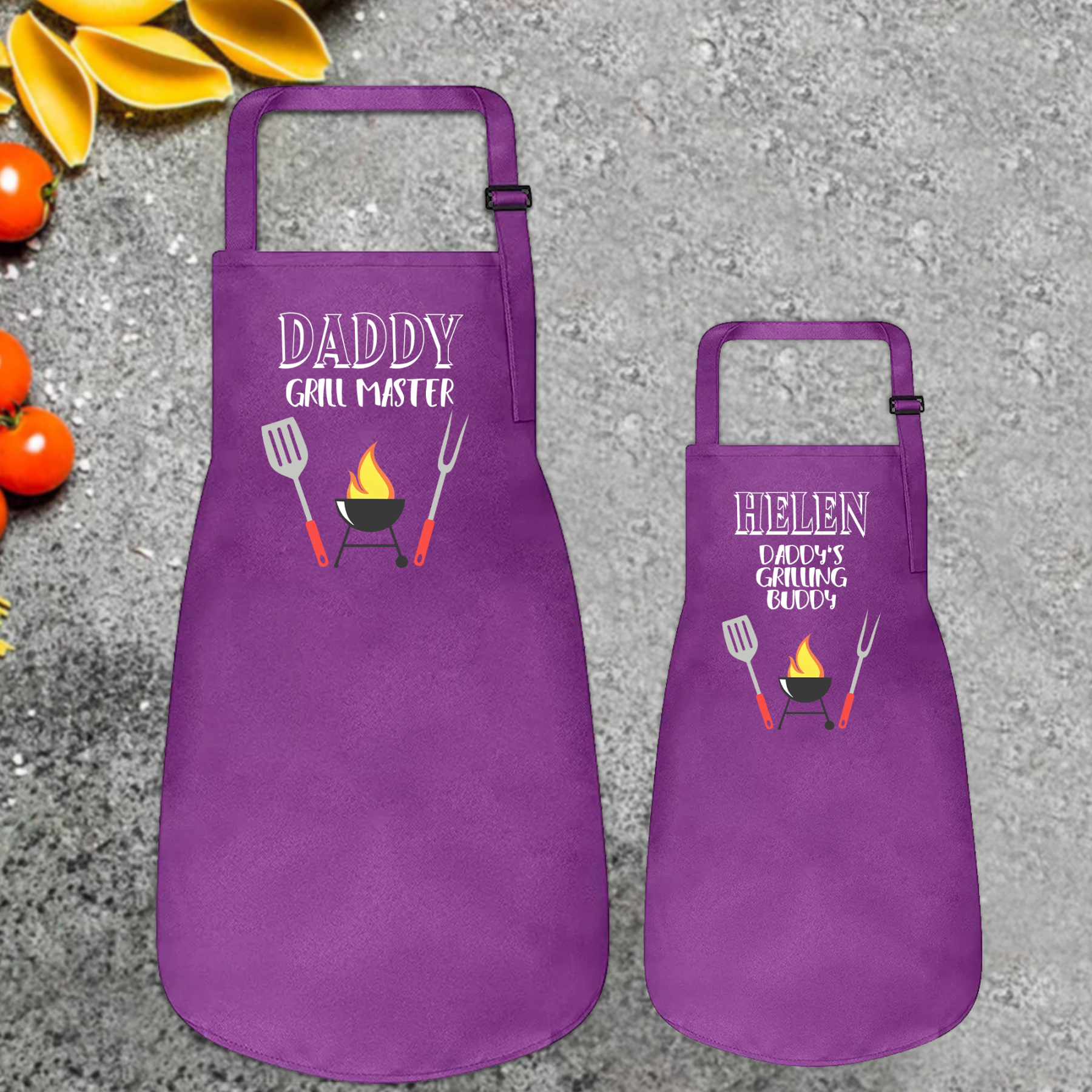 Personalised Multifunctional Waterproof Matching Family Apron | Apron50