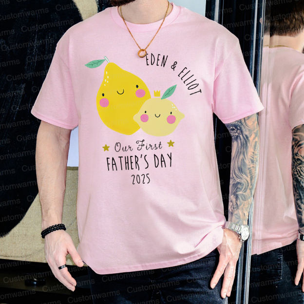 Personalized First Father's Day Daddy and Baby Outfit | CWFamily69