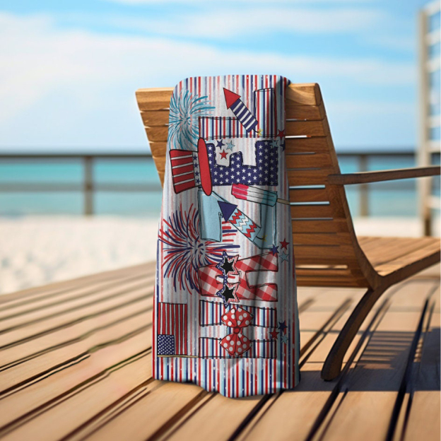 Personalized Lovely Kid Towel for Summer & Beach | CWTowel164